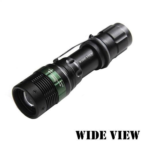WIDE VIEW Q5 LED強光變焦手電筒 NZL-W109-T