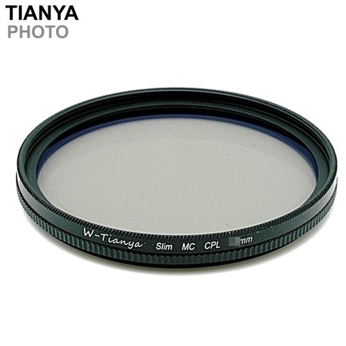 Tianya天涯18層多層膜MC-CPL偏光鏡40.5mm偏光鏡圓偏振鏡圓型偏光鏡環形偏光鏡(薄框;鋁圈;防污抗刮)-料號T18C40
