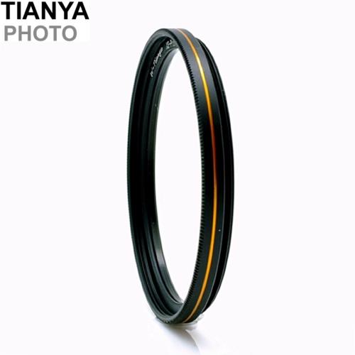 金邊Tianya薄框52mm保護鏡52mm濾鏡(18層多層膜/藍膜/防刮抗污)MC-UV濾鏡頭保護鏡-料號T18P52G