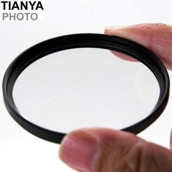 Tianya天涯6線星芒鏡43mm星芒鏡(水字*字;不可轉)適夜晚上拍路燈車流珠寶光芒-料號T6S43X