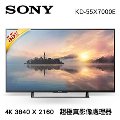 SONY BRAVIA 55吋 4K HDR連網液晶電視 KD-55X7000E