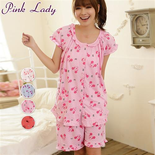 PINK LADY 維尼熊短袖睡衣(4色,2106)