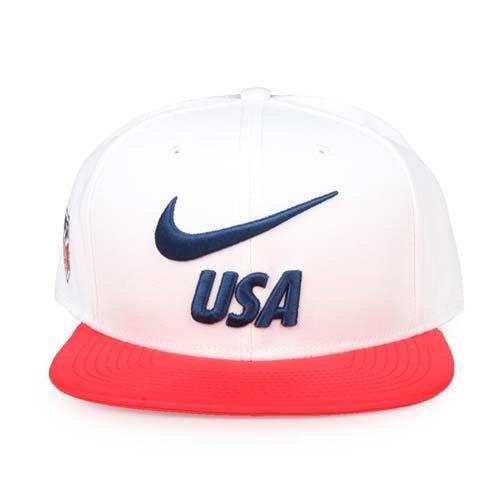 NIKE 運動帽-美國隊-帽子 遮陽 防曬 鴨舌帽