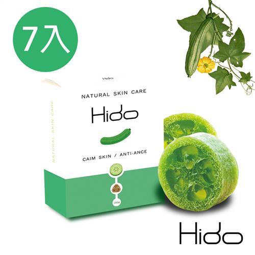 【HIDO】絲瓜絡潔膚皂-7入組(100g/入)