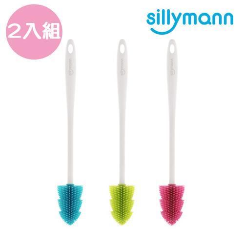【韓國sillymann】 100%鉑金矽膠水瓶/奶瓶刷 (任選2入)