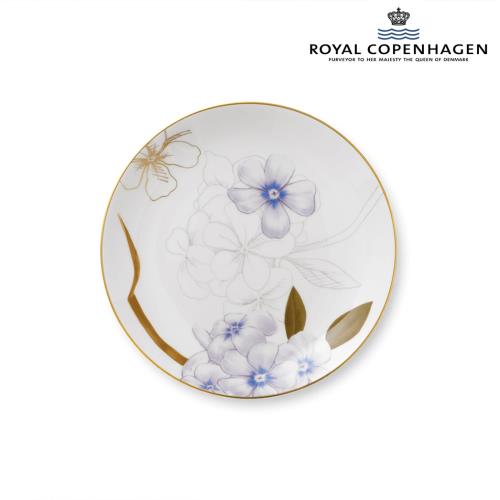 Royal Copenhagen 皇家哥本哈根 芙蘿拉花神骨瓷盤22cm-杜鵑花