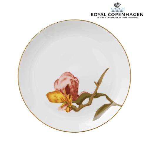 Royal Copenhagen 皇家哥本哈根 芙蘿拉花神骨瓷盤27cm-木蘭花