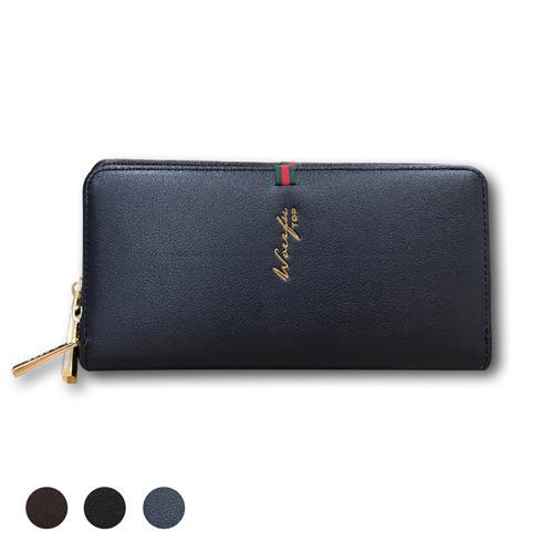 Desir男士超大容量織帶多功能手機錢包