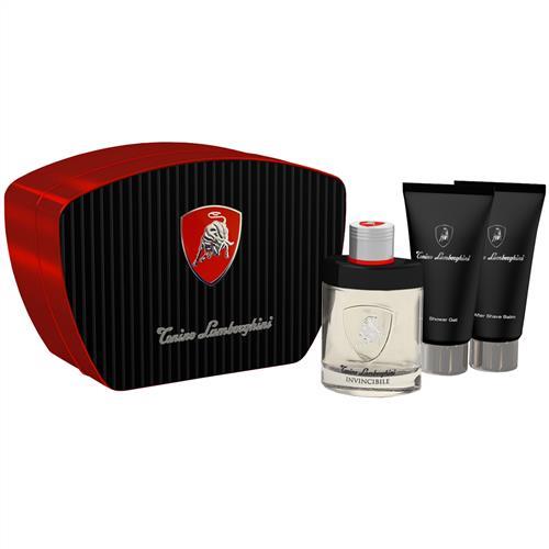 【短效】Lamborghini 藍寶堅尼 戰神覺醒男性淡香水禮盒(淡香水125ml+沐浴膠150ml+鬍後膏150ml)