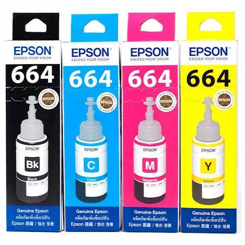 EPSON T664系列  C13T664100~C13T664400 原廠盒裝墨水(ㄧ組4色)