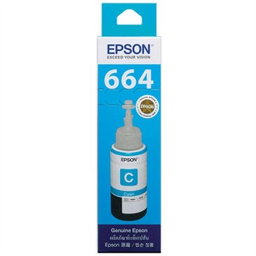 EPSON T664系列  C13T664200 原廠藍色盒裝墨水