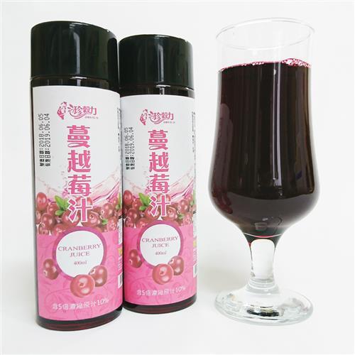 維盛發 台灣珍穀力蔓越莓汁400ml *6瓶