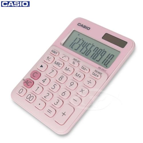 CASIO 繽紛馬卡龍計算機-粉紅
