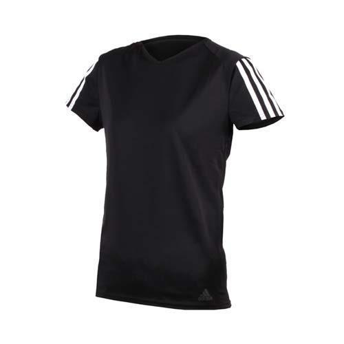 ADIDAS 女運動短袖T恤-短袖上衣 短T 慢跑 路跑 愛迪達