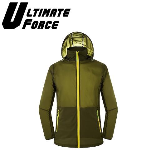 Ultimate Force「越野」男款輕量運動外套-軍綠色