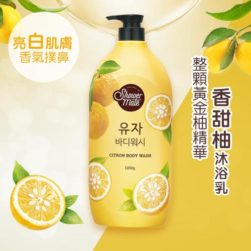 Shower Mate-微風如沐 果香沐浴乳-甜香柚(1200g) 