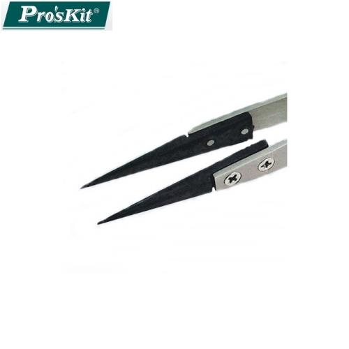 台灣ProsKit寶工防靜電特尖鑷子頭5TZ-300A(導電性塑膠製;適TZ-300A專用替換頭)