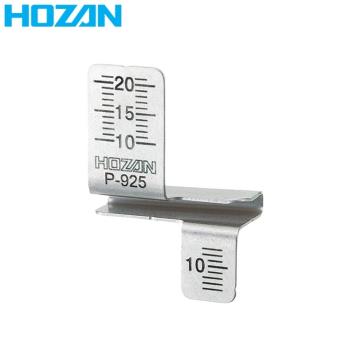 日本製造HOZAN寶山剝線鉗用剝線測量器P-925測距尺定規(量測剪電線長度和水電檢定用的小工具)適P-956、P-957、P-958