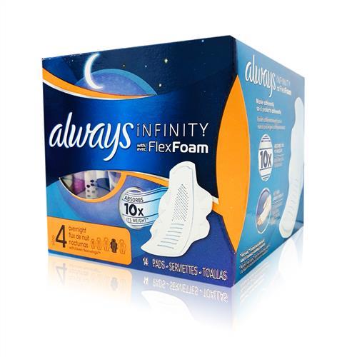 ALWAYS 液體衛生棉夜用一般型30cm 未來感系列(14片x1盒)