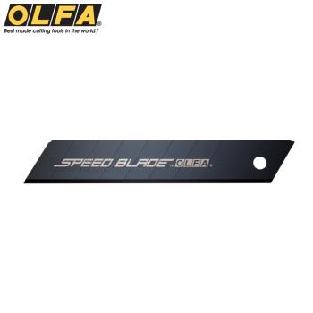 日本OLFA大型塗氟折斷式刀片LFB-5B(5枚)大型美工刀替刃18mm適L-1~L-3 L-5~L-7 Ltd-07 MXP-AL NL-AL..等