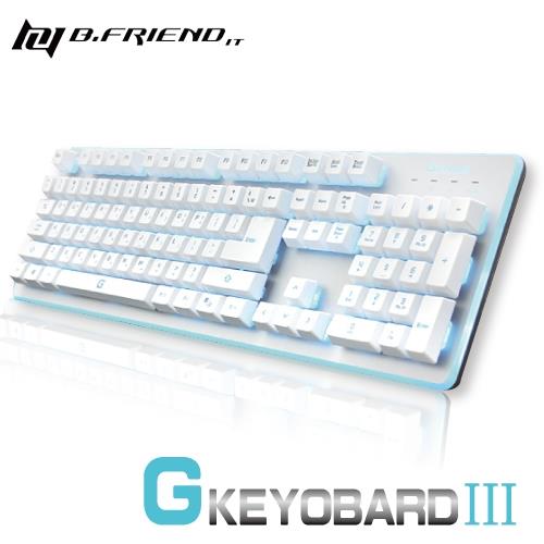 B.FRIEND 發光鍵盤 GK3-BK 白色