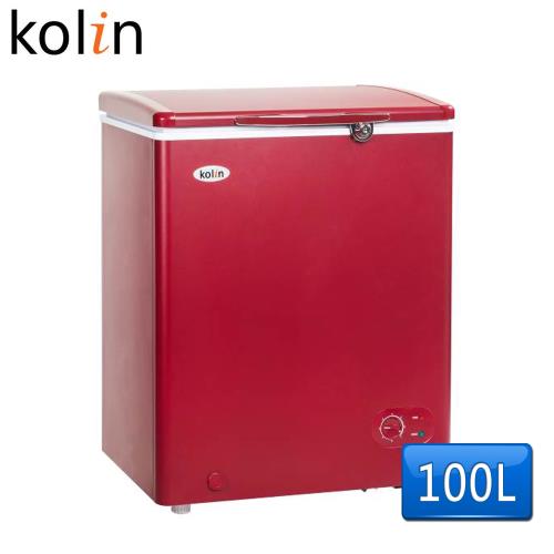 歌林Kolin 100L臥式冷凍冷藏兩用冰櫃KR-110F02