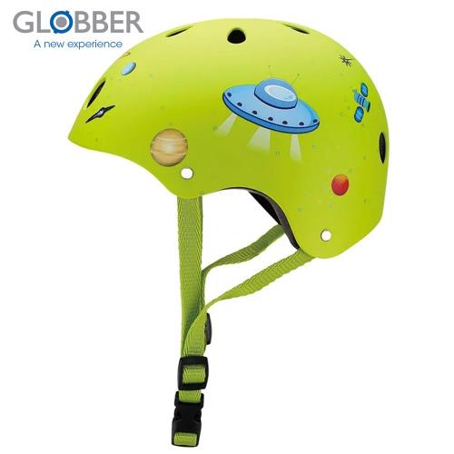 GLOBBER哥輪步 兒童戶外活動防護安全帽-火箭綠