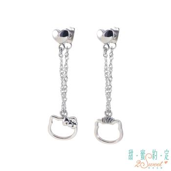 甜蜜約定 HelloKitty 想念妳白鋼耳環