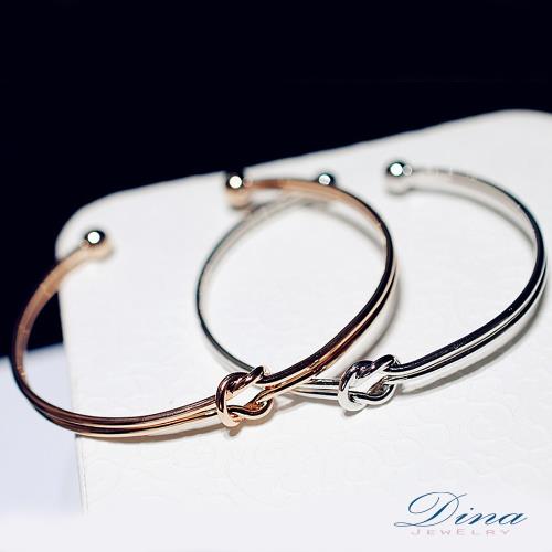 DINA JEWELRY蒂娜珠寶 雙結系列 造型手環 (DD6402)