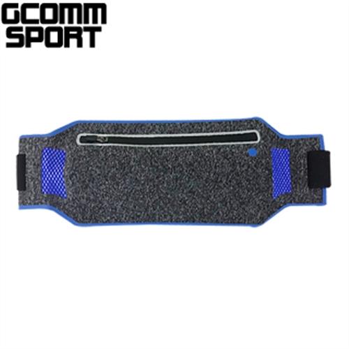 GCOMM SPORT  萊卡輕薄貼身防汗水音樂腰包 海軍藍