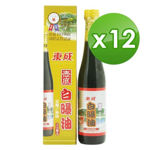 東成 白曝油/醬油430ml x12罐