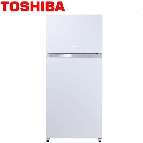 TOSHIBA東芝608L雙門變頻玻璃鏡面冰箱GR-WG66TDZ(ZW)
