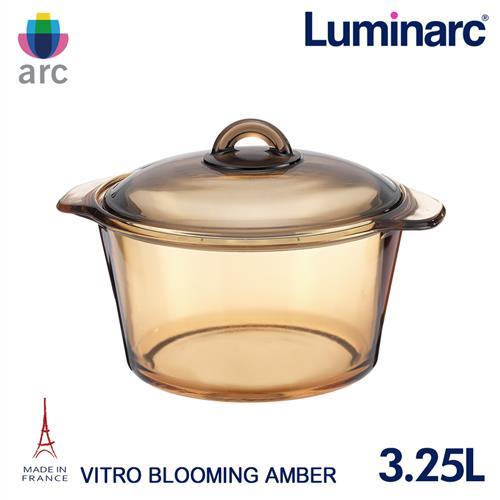 Luminarc法國樂美雅 Blooming 3.25L微晶透明鍋