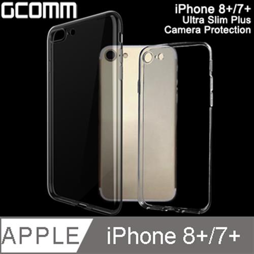 GCOMM iPhone 8+/7+ 5.5吋 Ultra Slim Crystal Plus 鏡頭加強保護套 清透明