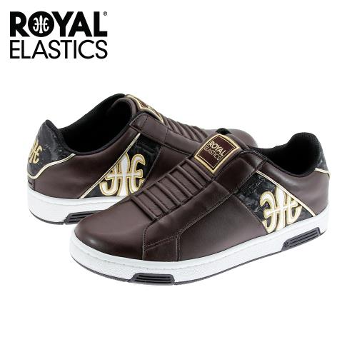 Royal Elastics 男-Icon 休閒鞋-咖啡/白(02074-793)