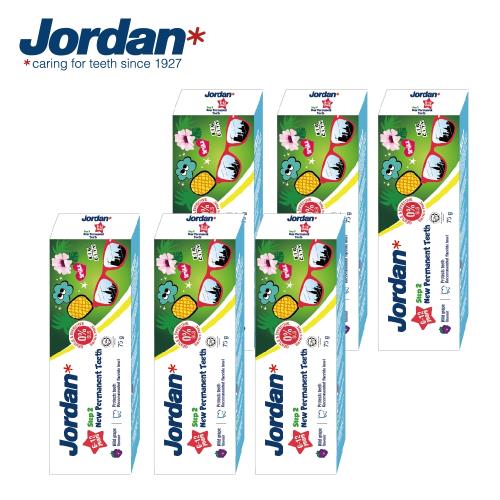 Jordan 清新水果味兒童牙膏(6-12歲)x6條