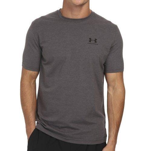 Under Armour 2018男時尚寬鬆運動款碳色圓領短袖ㄒ恤
