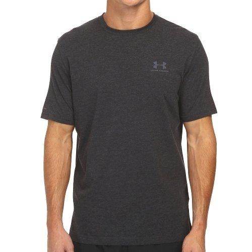 Under Armour 2018男時尚寬鬆運動款黑色圓領短袖ㄒ恤