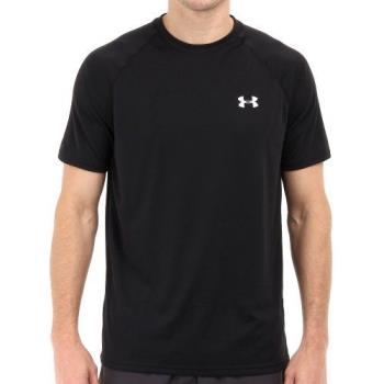 Under Armour 2018男時尚寬鬆運動款Tech黑色圓領短袖ㄒ恤