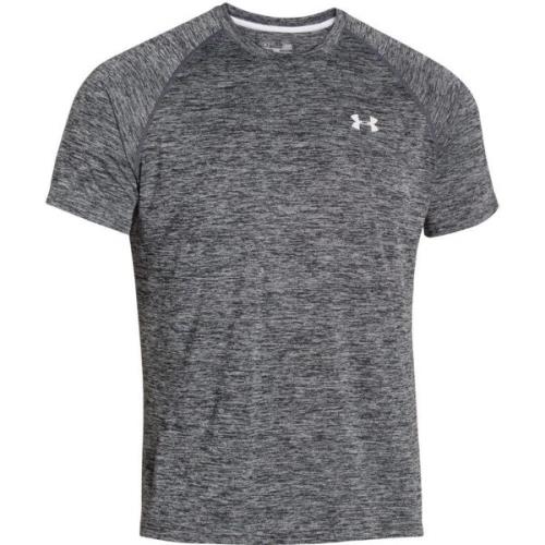 Under Armour 2018男時尚運動Tech灰石楠色圓領短袖ㄒ恤 