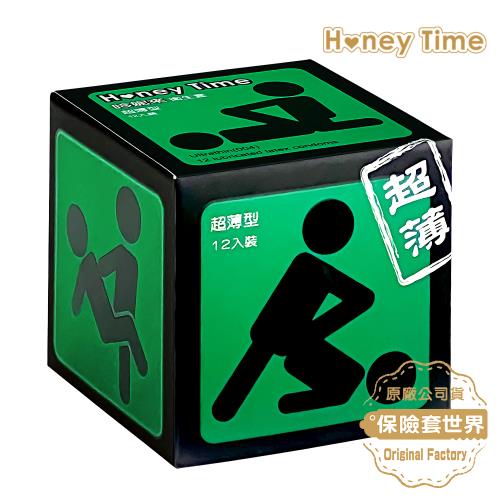 哈妮來．樂活套超薄型保險套-綠（12入）