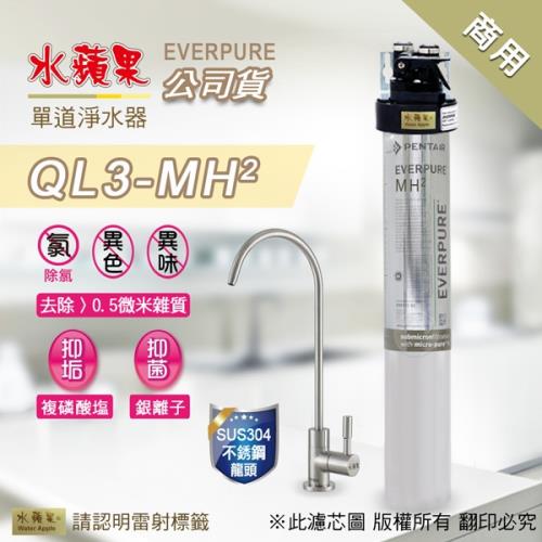 EVERPURE水蘋果 QL3-MH2 單道淨水器