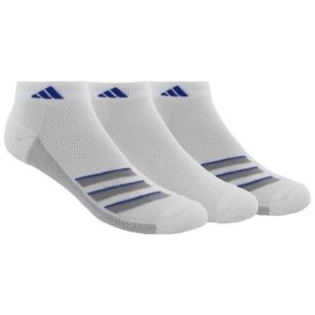 Adidas 2018男經典Superlite低切白色運動短襪3入組