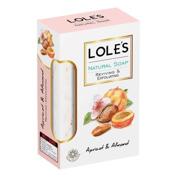 LOLES 杏仁雙重潤膚保濕去角質機能皂 150g