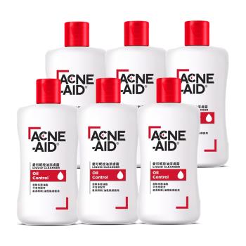 Acne-Aid愛可妮 控油潔膚露(100ml) 6入組
