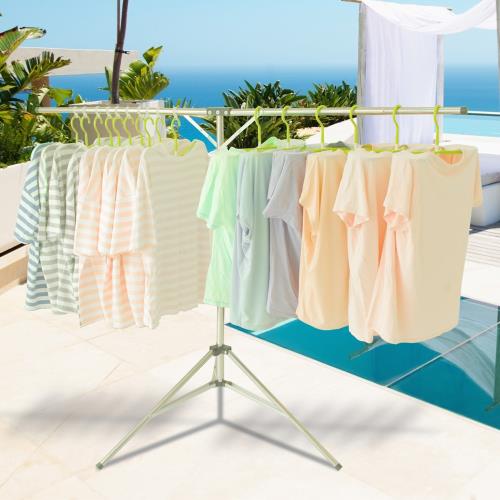 不鏽鋼T型可伸縮曬衣架