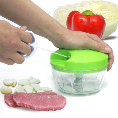 WallyFun 簡易手拉式切菜機 (攪拌器/碎肉機/食物調理器)