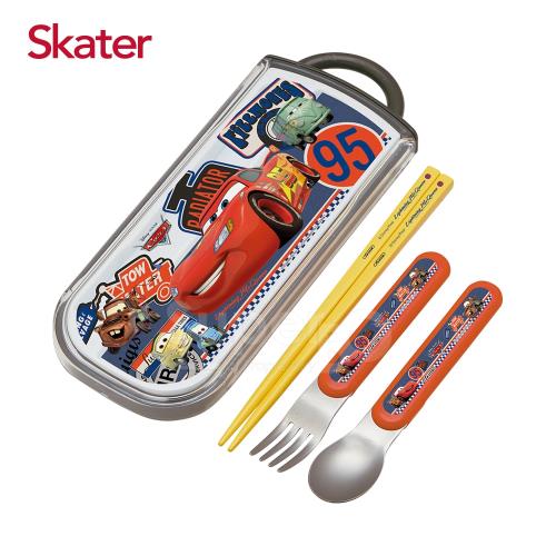 Skater三件式餐具組-閃電麥昆