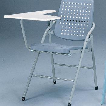 傢俱屋 亞拉塑鋼學生椅 灰藍