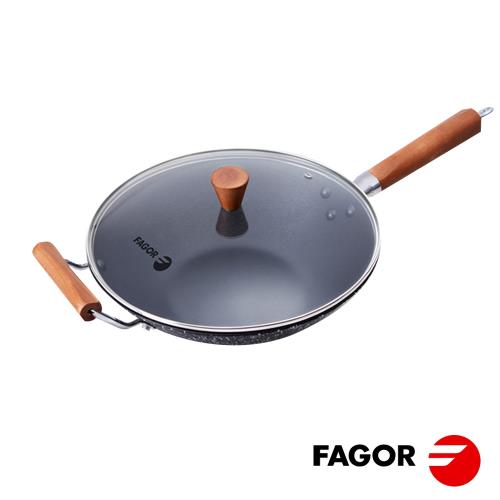 西班牙FAGOR法格 瑪利亞艾索鑄鐵炒鍋-30cm含蓋